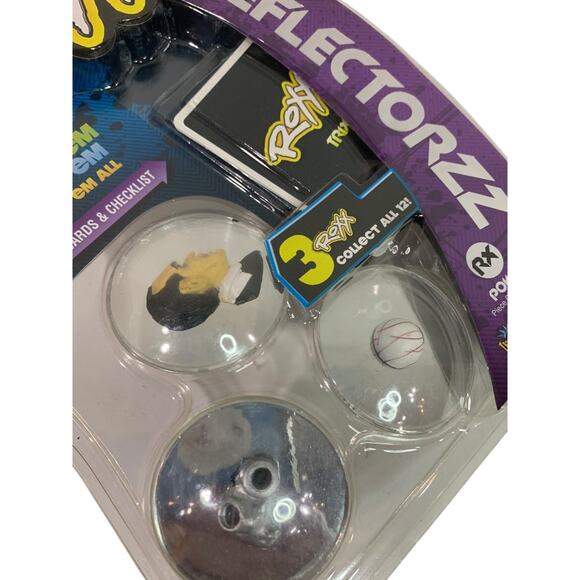 Roxx Reflectorzz New Cards Checklist 3D Reflection Rocket Eyeball Monster - Picture 3 of 6